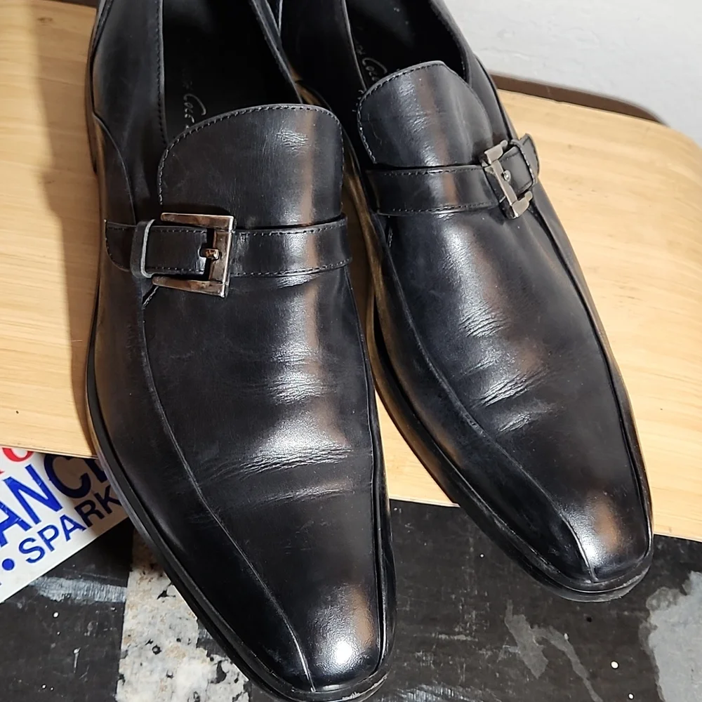 KENNETH COLE Vintage Distressed Look Leather Dress Shoe 13